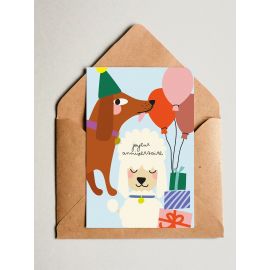 Carte postale LITTLE DOGS - 