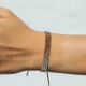 Gunmetal and white SWIFT bracelet XS - Mishky