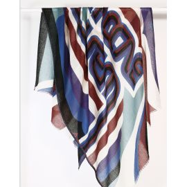 New Wave purple scarf - Ma Poésie