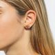 FEELING red jasper studs earrings - Olivolga Bijoux
