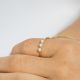 MILKY 3 fresh water pearl ring - Olivolga Bijoux