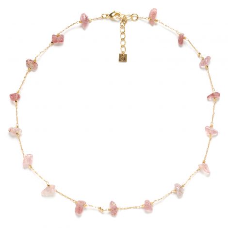 PEPITA strawberry quartz bracelet
