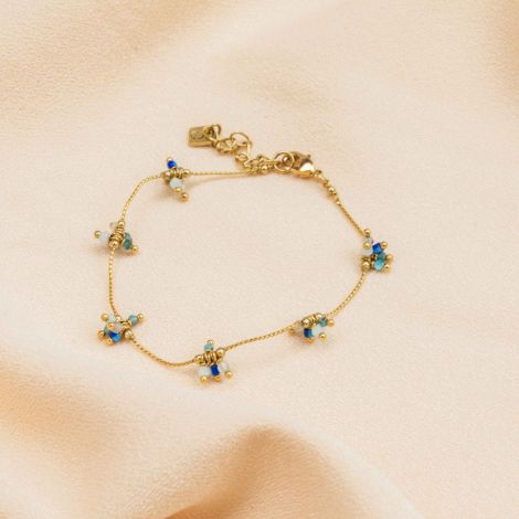 SEMILLA light blue beads bracelet