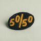 50/50 golden brooch - Macon & Lesquoy