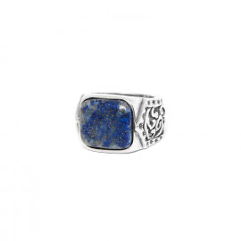 bague lapis lazuli 58 "Alambra" - 