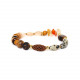 bracelet extensible zanzibar 4 "Colorama" - Nature Bijoux