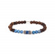 bracelet lapis lazuli "Bobine" - Nature Bijoux