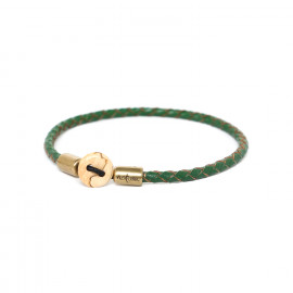 bracelet vert "Link" - Nature Bijoux