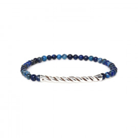 bracelet lapis lazuli "Spiral" - 