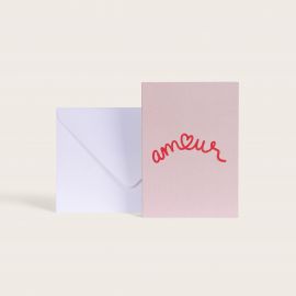 Carte amour - Season Paper