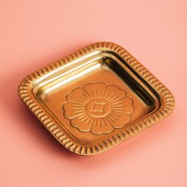 Gold berber small tray - 