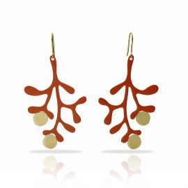 Coral earrings - RAS
