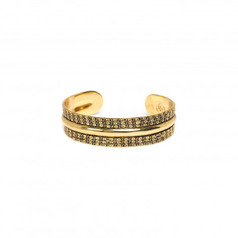 rigid bracelet "Golden gate"