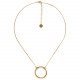 collier pendentif anneau "Golden gate" - Ori Tao