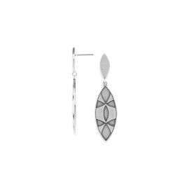 2 elements post earrings "Karaba" - 