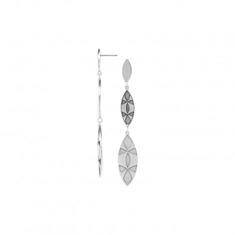 3 elements post earrings "Karaba"