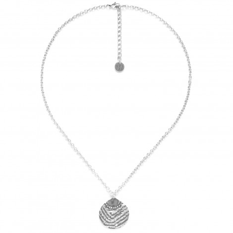round pendant necklace "Meika"