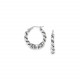 creoles earrings (silver) "Palerme" - Ori Tao