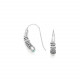 hook earrings (silver) "Palerme" - Ori Tao