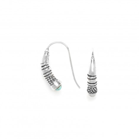 hook earrings (silver) "Palerme"