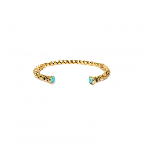 rigid bracelet (golden) "Palerme"