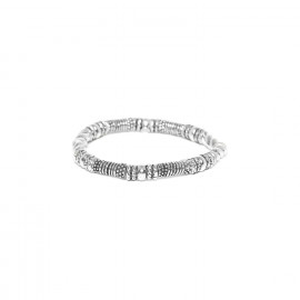 stretch bracelet (silver) "Palerme" - 