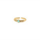 thin adjustable ring (golden) "Palerme" - Ori Tao