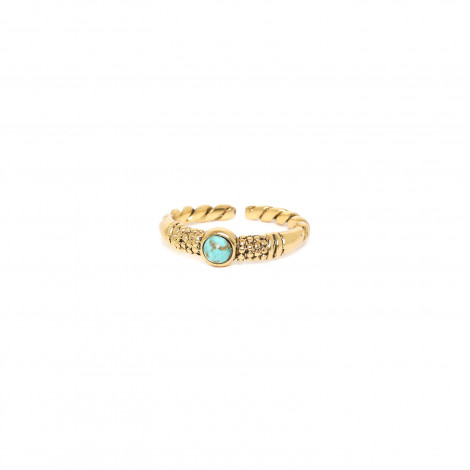 thin adjustable ring (golden) "Palerme"
