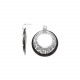 gypsy" post earrings (silver) "Panthera - Ori Tao