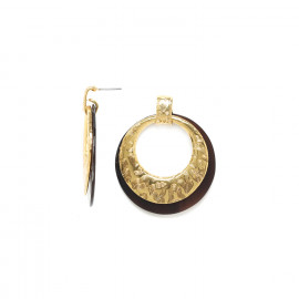gypsy" post earrings (golden) "Panthera - Ori Tao