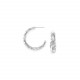 creoles earrings (silver) "Panthera" - Ori Tao