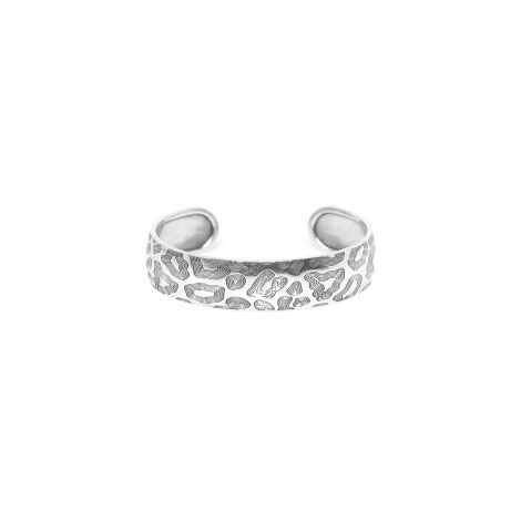 rigid bracelet (silver) "Panthera"