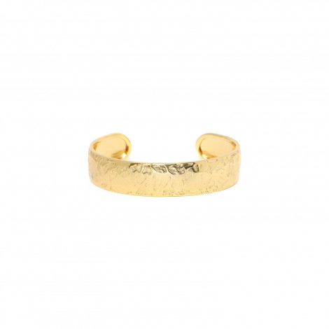 rigid bracelet (golden) "Panthera"