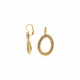 simple french hook earrings "Python" - Ori Tao