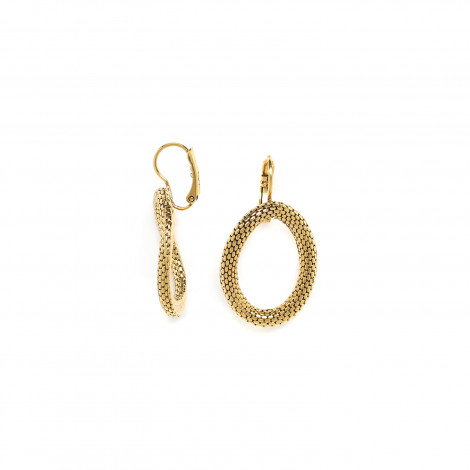 simple french hook earrings "Python"