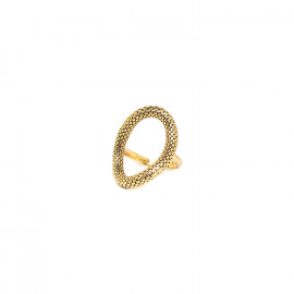bague ajustable grand anneau "Python" - Ori Tao