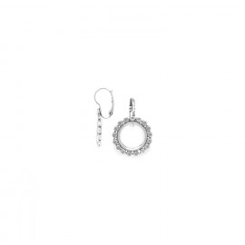french hook earrings (silver) "Ricochets" - Ori Tao
