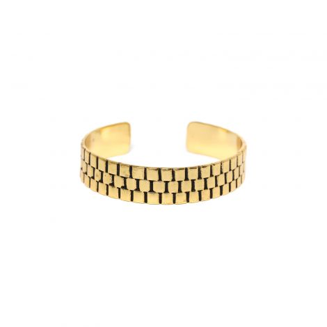 rigid bracelet L (golden) "Timing"