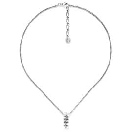 pendant necklace (silver) "Timing" - Ori Tao
