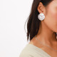 round post earrings "Meika" - Ori Tao