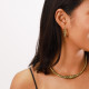 creoles earrings (golden) "Palerme" - Ori Tao