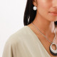 french hook earrings (silver) "Panthera" - Ori Tao