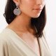 big post earrings (silver) "Ricochets" - Ori Tao