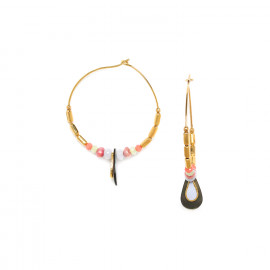 creole hoop earrings "Alexa" - Franck Herval