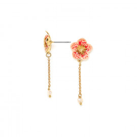 chain dangle earrings "Dafne" - 