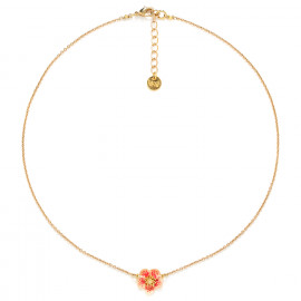 simple flower necklace "Dafne" - 