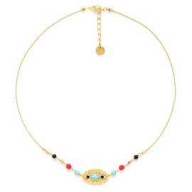 oval pendant necklace "Lolita" - Franck Herval