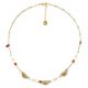 3 semi-cricle metal short necklace "Mady" - Franck Herval
