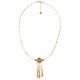 necklace with 3 rows pendant "Mady" - Franck Herval