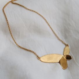 Lilia golden necklace - Joidart